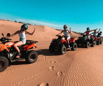 Agadir: Quad and Buggy Tour by Land and Sea Adventure