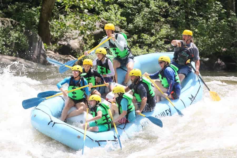 West Virginia: Ganztägige Wildwasserfahrt auf dem Lower Gauley. Foto: GetYourGuide