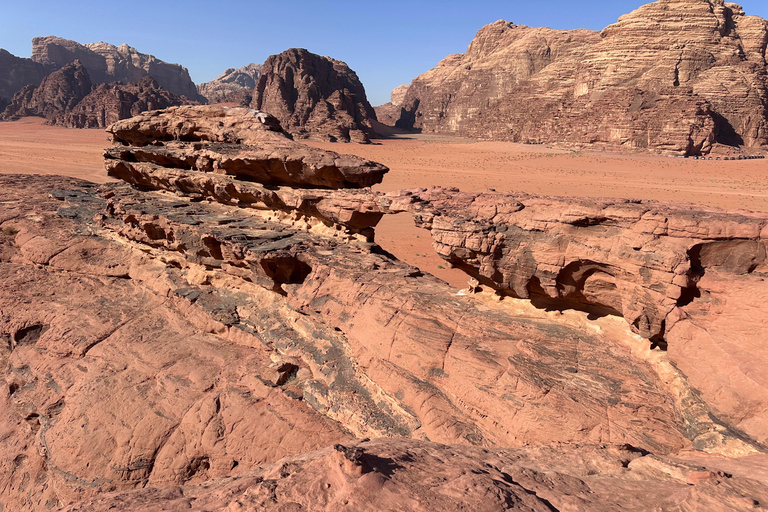 Wadi Rum Jeep Tour – Choose Duration, With or Without Stay 3-Hour Wadi Rum Jeep Tour