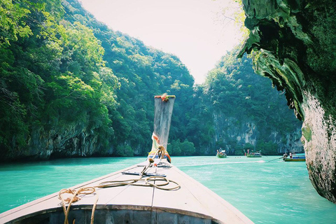 Krabi: Tour privado en barco de cola larga por las Islas HongKrabi: Excursión Privada en Barco de Cola Larga por las Islas Hong