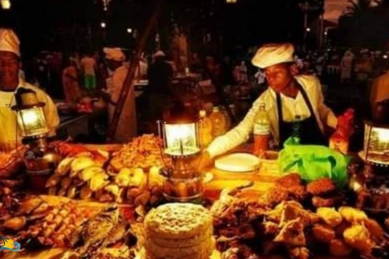 Zanzíbar: Visita nocturna al mercado de comida de Stone Town