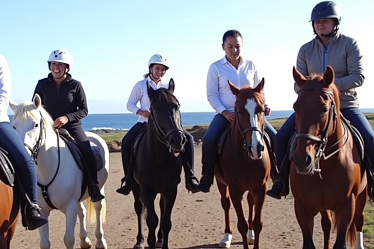 1-hour horseback ride in the south of Tenerife