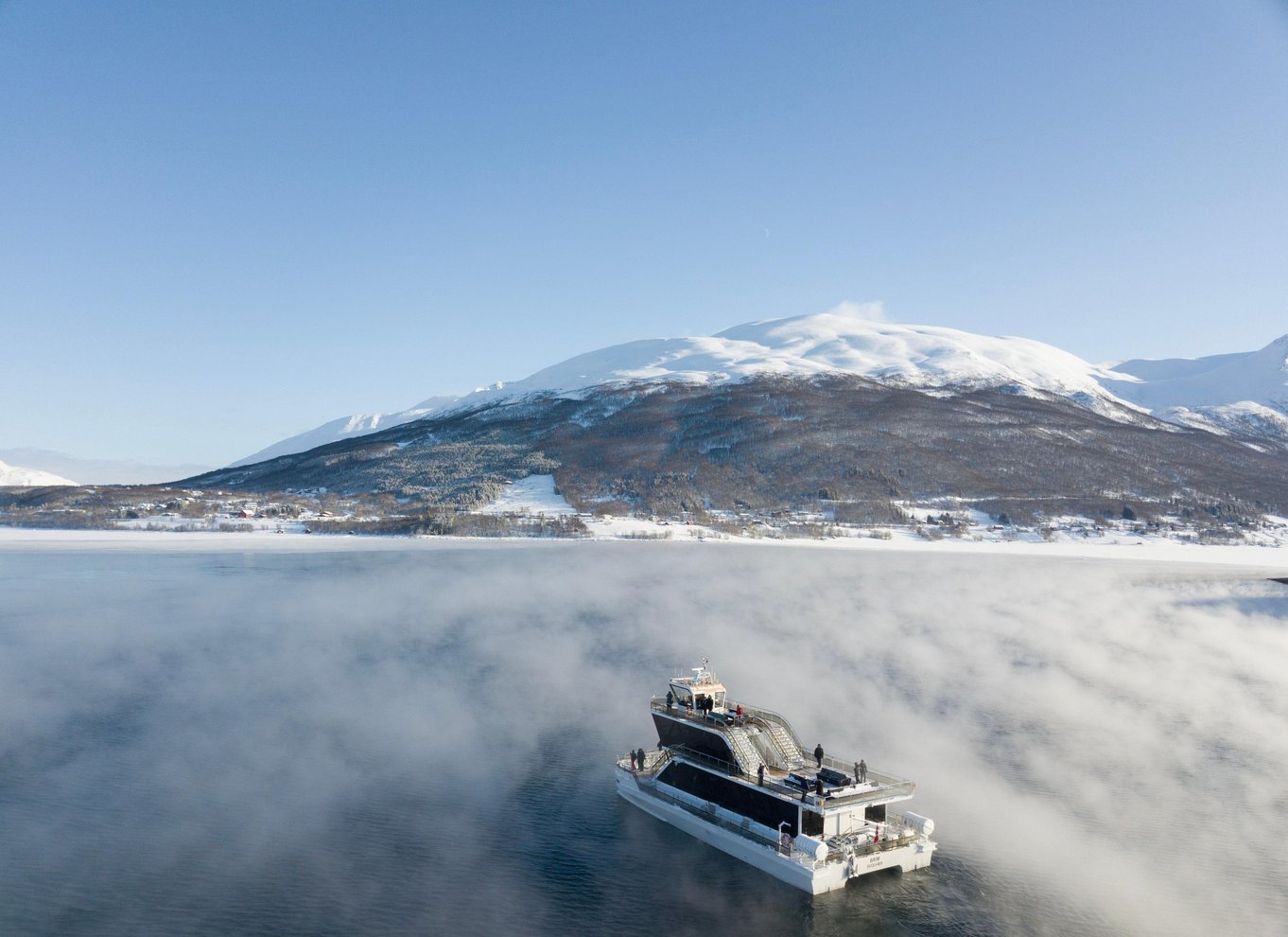 Tromsø: Arktisk fjordkrydstogt med hybridelektrisk katamaran