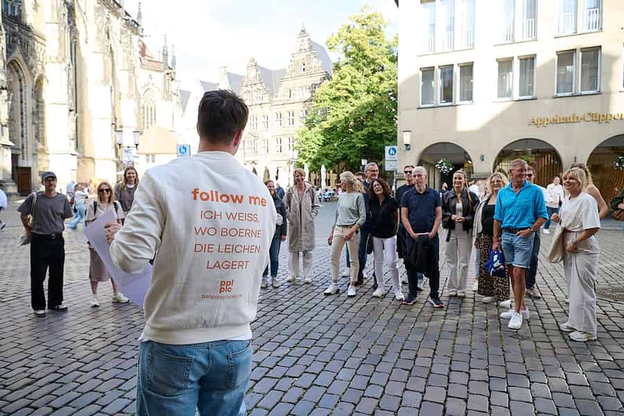 Tatort x Tour: Mit Boerne & Thiel auf Spurensuche in Münster. Foto: GetYourGuide