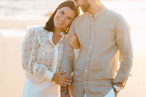 Saint-Michel-Chef-Chef: Romantyczna sesja zdjęciowa o zachodzie słońca8 zdjęć – romantyczna sesja zdjęciowa