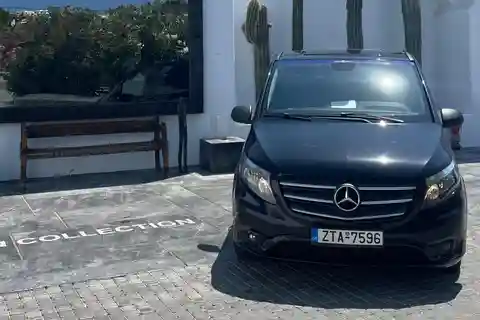 Transferts VIP sur l'île de Mykonos : Transport privé 24/7