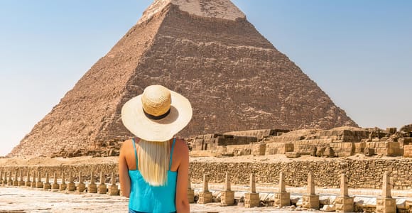 From Sharm El Sheikh: Cairo Pyramids Full-Day Tour by Plane