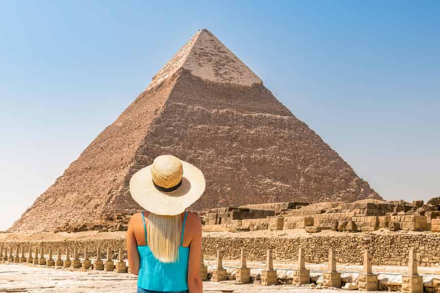 Von Sharm El Sheikh aus: Ganztagestour zu den Kairoer Pyramiden mit dem Flugzeug. Foto: GetYourGuide
