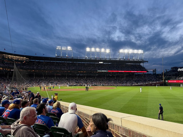 Chicago: Chicago Cubs Baseball Game Ticket at Wrigley Field