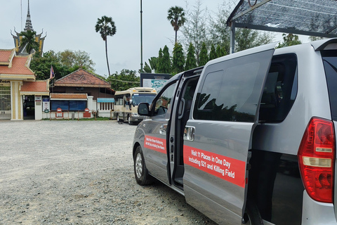 Phnom Penh: Killing Fields & S21 Prison Tour with Pickup