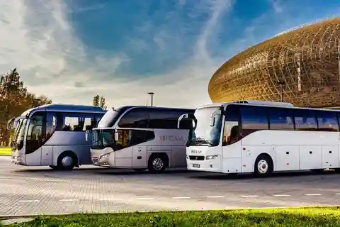 Traslado en autobús de Cracovia a la mina de sal de Wieliczka