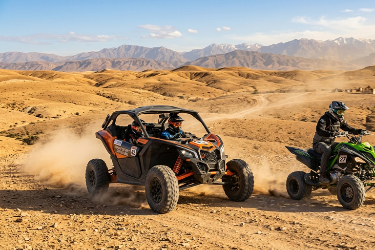 Marrakech: Agafay Dinner Show, , Quad, or Buggy Marrakech: Agafay Dinner Show, 1h buggy & Camel Ride,