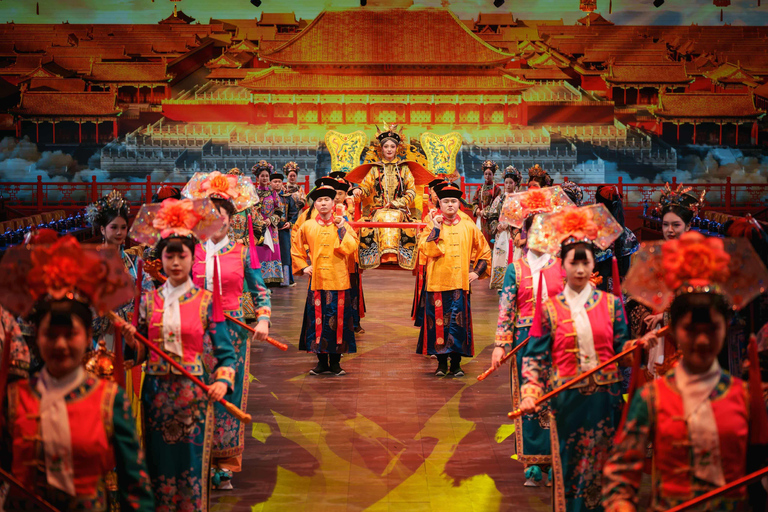 Beijing: Royal Cuisine Museum & Dinner Show - YuXianDu Row 4–5 – Dinner