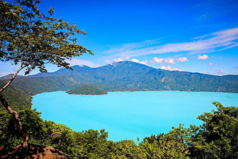 TOUR CERRO VERDE-VULKAAN IZALCO EN MEER COATEPEQUE