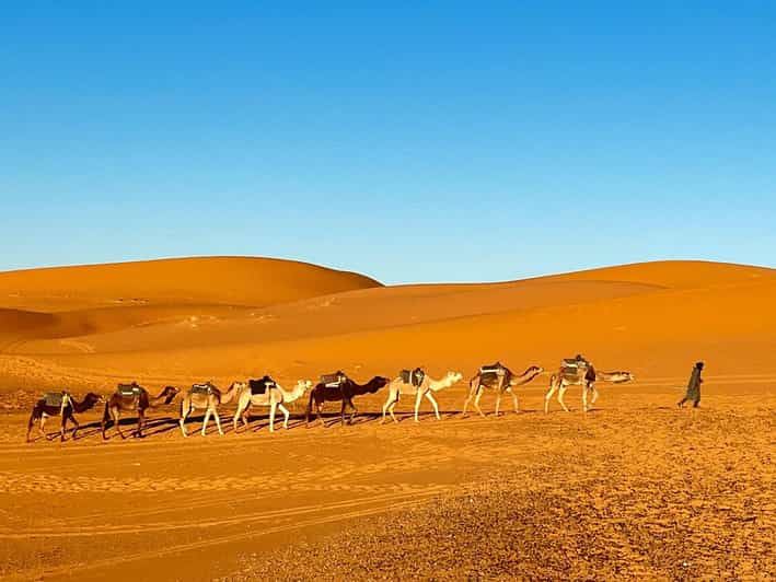 Depuis Fès : Merzouga en 3 jours avec chameau, quad et camp de luxe - quad