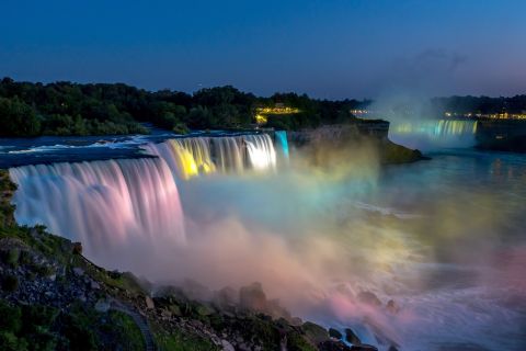 Da Toronto: tour serale del Festival delle luci delle Cascate del Niagara