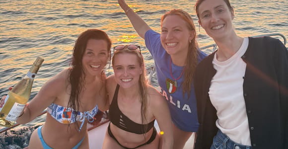 Sorrento: Golden Hour Boat Experience from Marina Grande