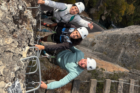 Madrid: Guided Climbing Excursion on Via Ferratas. Madrid: Guided Via Ferrata Climbing Excursion.