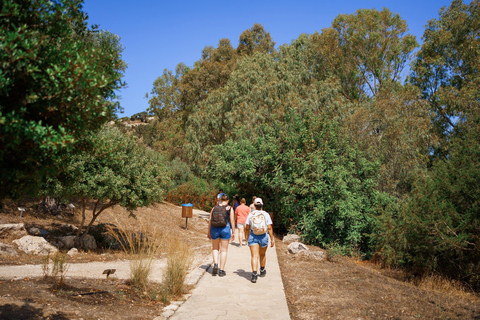 Paphos: Viagem de 1 dia a Akamas/Lagoa Azul e Banhos de Afrodite(Cópia de) Paphos: Parque Nacional de Akamas e passeio de ônibus e barco pela Lagoa Azul