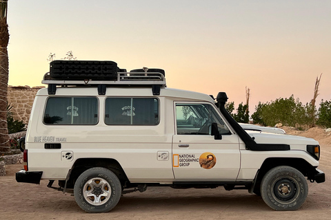 Hurghada: Quadriciclo, buggy, safári de jipe, passeio de camelo e jantarServiço de busca no hotel em Hurghada