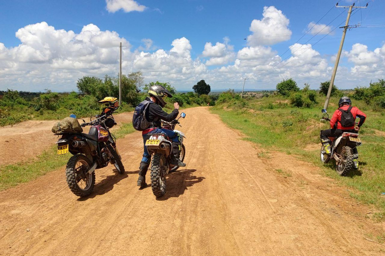 Diani: 3 Days Dirt-Bike Tour, Rukinga Conservancy with Hike Diani: Epic Dirt Bike Tour to Rukinga Conservancy