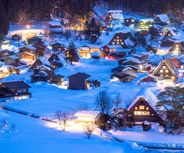 Autocarro de ida: Kanazawa para Takayama com paragem em Shirakawago