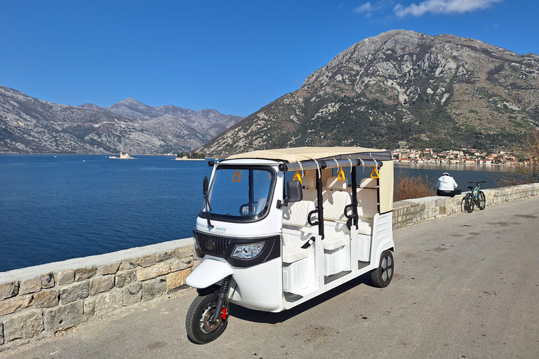 Kotor: eTukTuk Tour with Prčanj, Tivat, and Trojica Hill