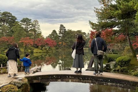 Kanazawa: Privat halvdagsutflykt - Trädgård, slott, Geisha