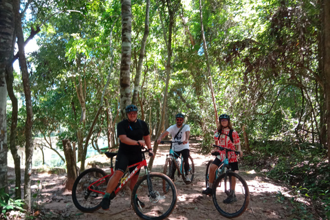 Indiana Jones: Guided Jungle Trails and Temples Bike Tour