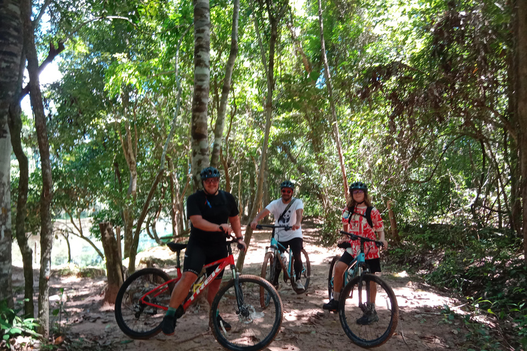 Indiana Jones: Guided Jungle Trails and Temples Bike Tour