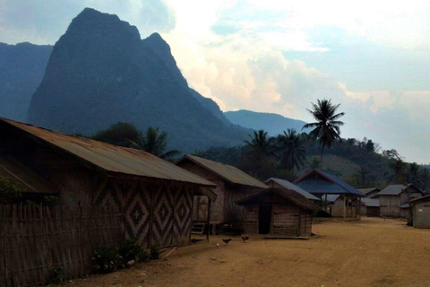 Luang Prabang: Biking, Trekking and Waterfall Private Tour