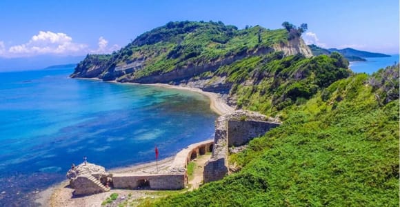 From Golem, Durrës: Cape of Rodon & Rodoni Castle Day Tour