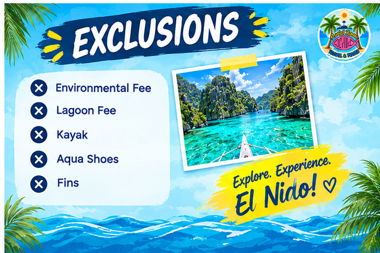 From Coron: El Nido 3-Night Tour with Island Hopping