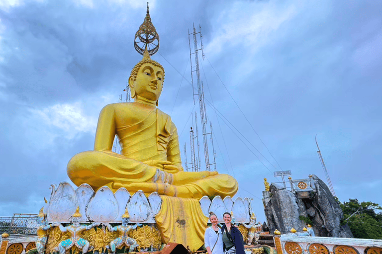 Krabi : Visite du temple de la grotte du tigre au coucher du soleil