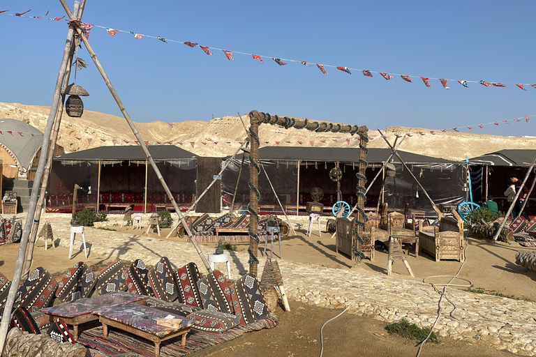 From Cairo: Desert night, Bedouin dinner, coffee & show