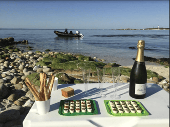 Glénan islands discover, full or half day privatization