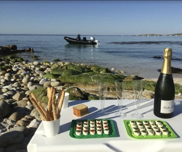 Glénan islands discover, full or half day privatization