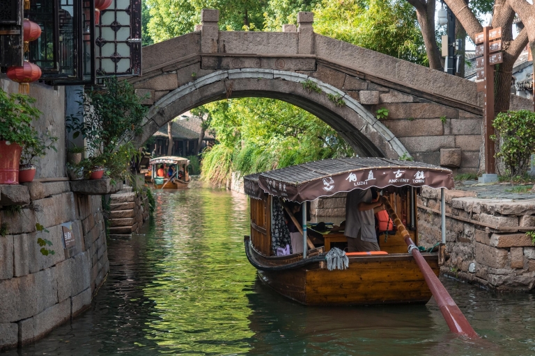 Shanghai: a Suzhou&Ciudad del Agua en Tren Bala/VehículoShanghai a Suzhou Ida y Vuelta en Vehículo Privado
