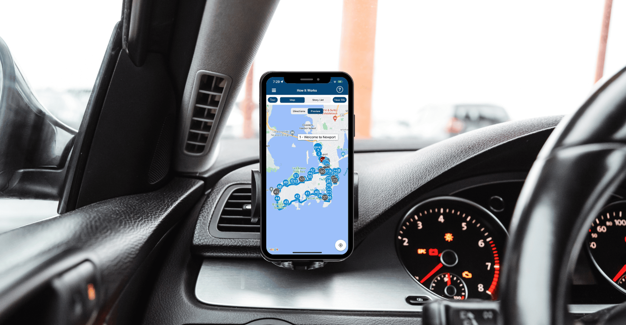 Newport, Rhode Island, Scenic Self-Driving Audio Tour - Hizvo