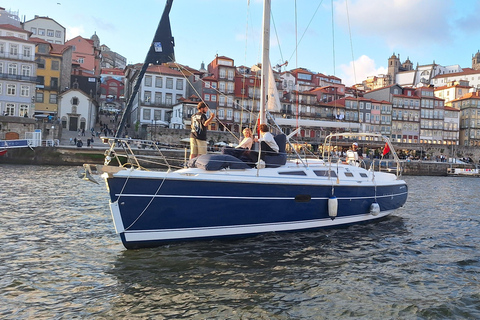 Porto,cruise with magical sunset ocean,open sail drink&snack Shared Magical Sunset Ocean