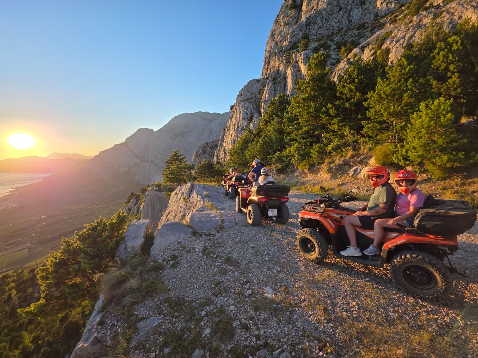 Offroad-Tour an der Riviera von Makarska mit Panoramaaussicht und Snack