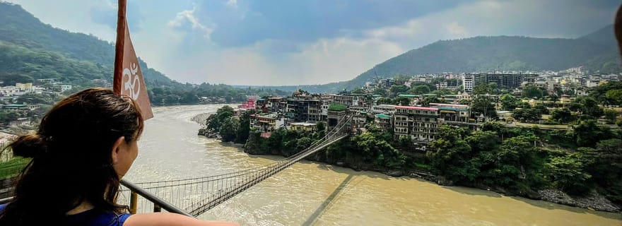Visite guidée à pied de Rishikesh : Laxman Jhula, Ganga Aarti