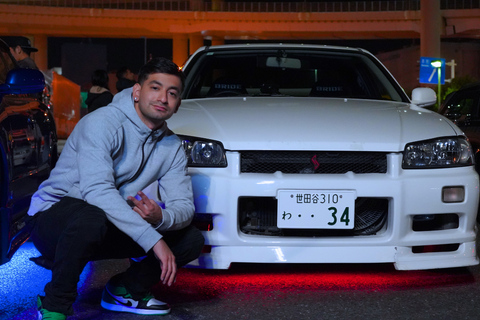Tokyo:【Self-Drive】R34/35 GT-R JDM TOUR to Daikoku PA NISSAN SKYLINE ER34 [Silver]