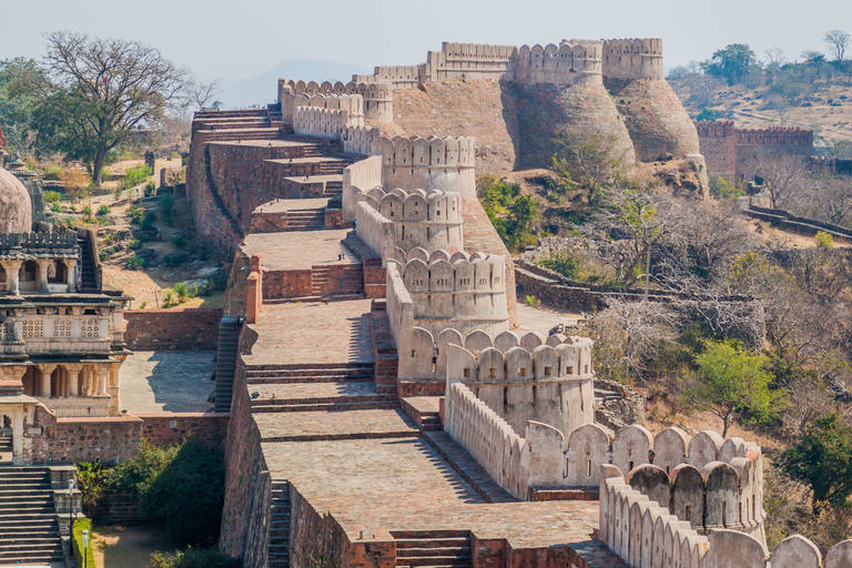 Udaipur: privérondleiding door Kumbhalgarh en Ranakpur met lunch