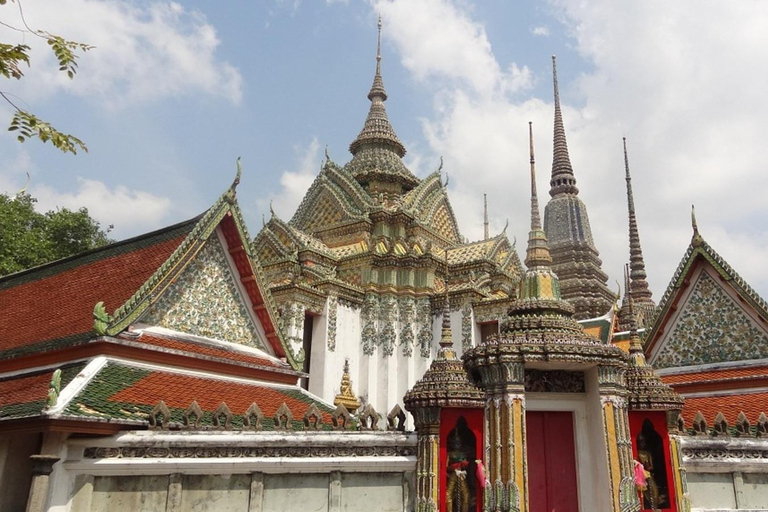 Bangkok: Grand Palace, Wat Pho, Wat Arun Sacred & Local Tour Tha Maharaj