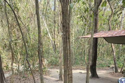 CU CHI TUNNELS HALBTAGESTOUR AB HO CHI MINH STADTCU CHI TUNNELS HALBTÄGIGE TOUR