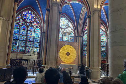 巴黎：巴黎圣母院和圣礼拜堂导览游英语半私人之旅