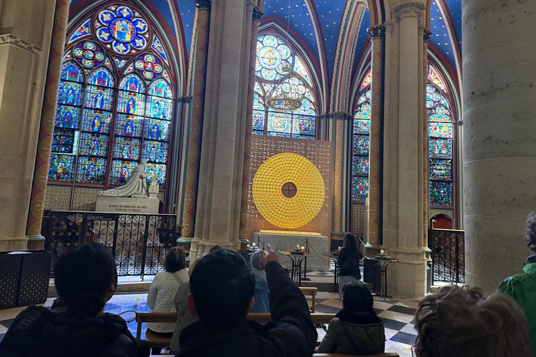 巴黎：巴黎圣母院和圣礼拜堂导览游英语半私人之旅