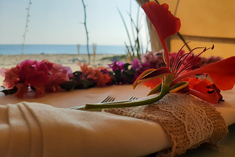 Romantische zonsondergangervaring met Glamping Silver Pack