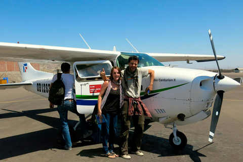 Da Nazca: Volo in aereo leggero sopra le Linee di NazcaDa Nazca: Volo in aereo sulle linee di Nazca